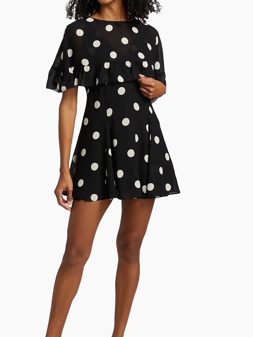 Reformation Zelena Dress Black - Size 2